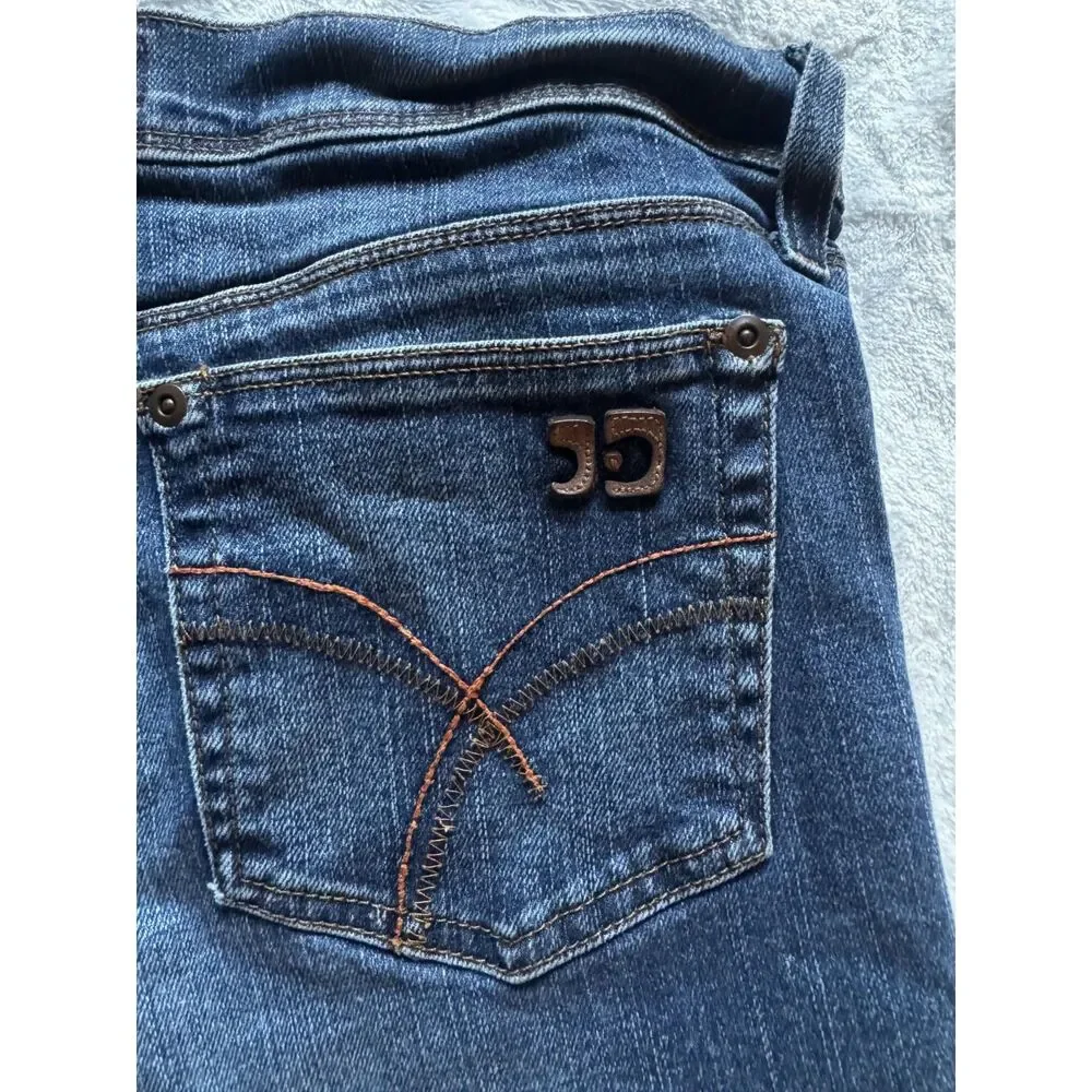 Vintage Y2K Joe's Jeans Womens 30 Denim Cutoff Bermuda Shorts Jorts Made USA